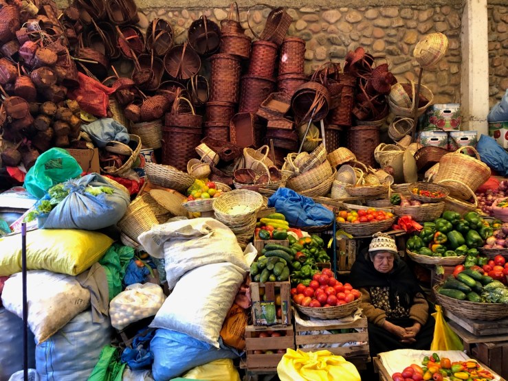 Mercado Central - Sucre - Bolivie
