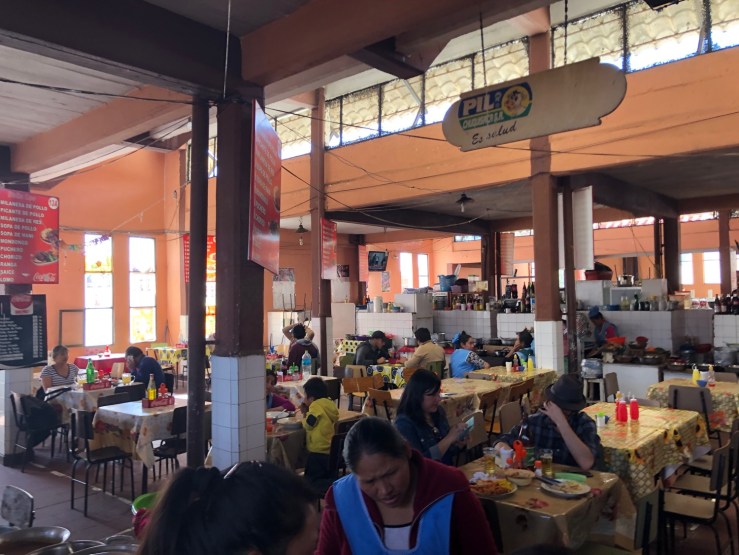 Comedor - Mercado Central - Sucre - Bolivie