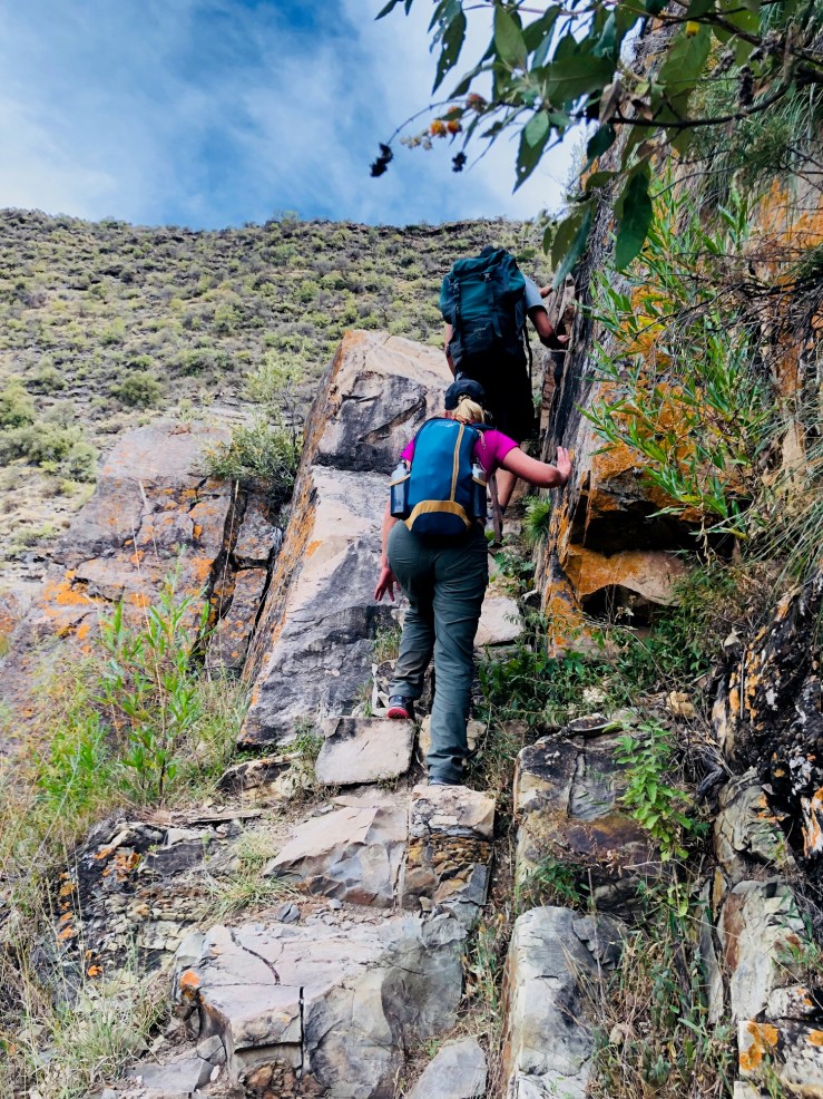Dans la cordillère de Los Frailes - Région de Sucre - Bolivie