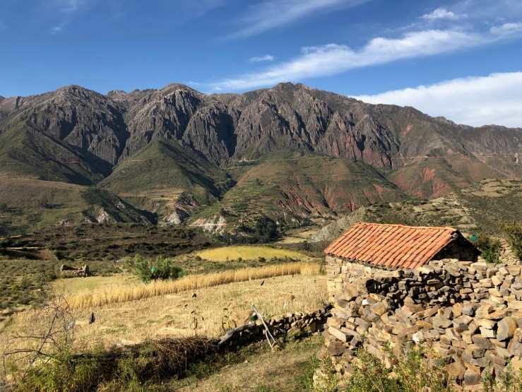 Fermette isolée - Dans la cordillère de Los Frailes - Région de Sucre - Bolivie
