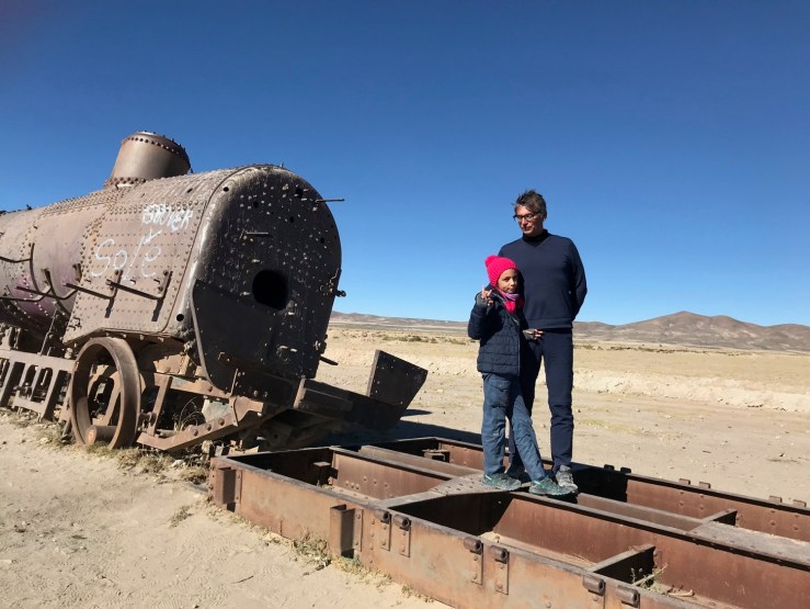 Cimetière de trains - Uyuni - Bolivie